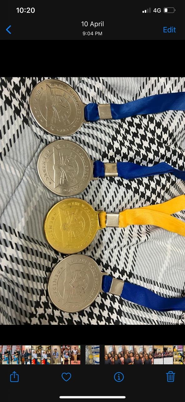 World Scholar’s Cup — Medals